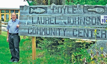Norm Johnson is proud to host free concerts by visiting musicians every month at the Coyle Laurel B. Johnson Community Center. Photo by Viviann Kuehl